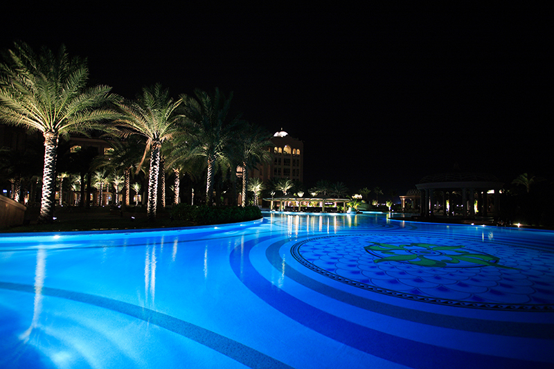 Night Pool Abu Dhabi